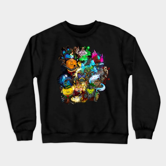 Party is all here! Crewneck Sweatshirt by xdrewstroyerx